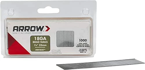 Deals ๐ BN1810CS 18-Gauge Steel Brad Nails For Molding, Cabinets, Framing, Trim, And Finishing, Safe To Use With Electric Or Battery Powered Nailers, Steel, 5/8 Inch, 1000 Pack ๐ 9 Deals ๐ BN1810CS 18-Gauge Steel Brad Nails For Molding, Cabinets, Framing, Trim, And Finishing, Safe To Use With Electric Or Battery Powered Nailers, Steel, 5/8 Inch, 1000 Pack ๐ - Image 9