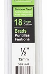 Brand new 👏 Grex GSB18-12 1/2 In. 18 Ga. Brad Nails, Stainless Steel 304, 1M 😉