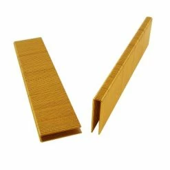 Best Sale 😀 B&C Eagle 9012 1/2-Inch Length X 1/4-Inch Narrow Crown X 18 Gauge Galvanized Finish Staples (5,000 Per Box) 🧨