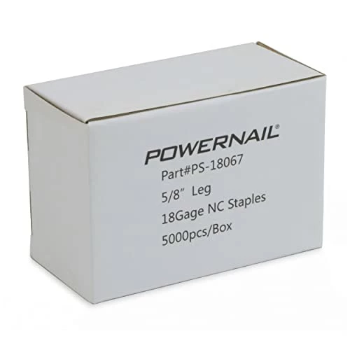 Buy 🛒 PS18067 18 Gauge 1/4 Inch Crown 5/8 Inch Length Chisel Point Narrow Crown Staple (Box Of 5000) 🌟 2 Buy 🛒 PS18067 18 Gauge 1/4 Inch Crown 5/8 Inch Length Chisel Point Narrow Crown Staple (Box Of 5000) 🌟 - Image 2
