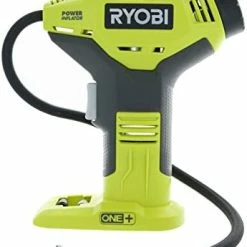Flash Sale 😉 RYOBI P737 18-Volt ONE+ Portable Cordless Power Inflator For Tires (Battery Not Included, Power Tool Only) 9 X 2.86 X 6.4 Inches 🔔 -Air Powered Tools Sales 412PMzJ19IL. AC