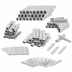 Brand new 🌟 Heavy Duty T50 Staples And 18GA Brad Nails Combo Kit, 8000-Count, Four Sizes Of T50 Staples For Staple Gun Including 1/4, 5/16, 3/8, 1/2 Inch And Two Sizes Of Brad Nails Including 1/2, 9/16 Inch 🤩