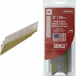 Wholesale 🥰 Senco DA25EPB 15 Gauge By 2-1/2 Inch Length Bright Basic Finish Nail (3,000 Per Box) ⌛ -Air Powered Tools Sales 415HLdaqfjL. AC