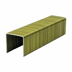 Best Sale 🔔 WCS16-1 16-Gauge 1" Glue Collated Galvanized Wide Crown Senco P Type Staples With 1" Crown (2000 Count) 👍