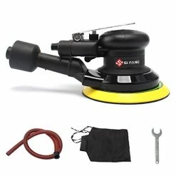 Deals 🧨 5'' Air Random Orbital Sander,Self-Generated Vacuum ,Dual Action Pneumatic Tool 👍