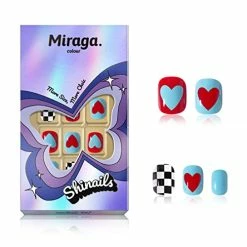 Flash Sale 🧨 3 Pack 🔔 Christmas Press On Nails - 🔔 Christmas Fake Nails Long With 72pcs 🔔 Christmas Elk, 🔔 Christmas Snowflake, 🔔 Christmas Stripes For 👩 Women And 👧 Girls Nail Art Apricot Green Lines ✔️ -Air Powered Tools Sales 41H aK5GEL