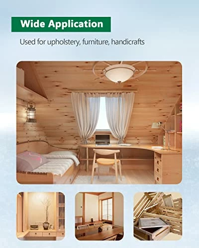 Best Sale ⭐ 20 Gauge 50 Series 1/2-Inch Crown By Leg Length 3/8-Inch Galvanized Fine Wire Staples(5000pcs/Box) (1-Box Pack) ⌛ 5 Best Sale ⭐ 20 Gauge 50 Series 1/2-Inch Crown By Leg Length 3/8-Inch Galvanized Fine Wire Staples(5000pcs/Box) (1-Box Pack) ⌛ - Image 5