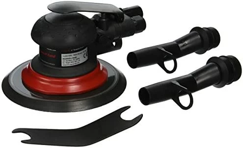 Cheap 🎁 4152 6” Orbit Palm Pneumatic Sander With Pressure Sensitive Adhesive Pad, 12,000 RPM, Vacuum Ready, Lightweight, Composite Design, Low Vibrati ✔️ 4 Cheap 🎁 4152 6” Orbit Palm Pneumatic Sander With Pressure Sensitive Adhesive Pad, 12,000 RPM, Vacuum Ready, Lightweight, Composite Design, Low Vibrati ✔️ - Image 4