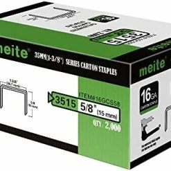 Best Pirce ๐ 16 Gauge Carton Closing Staples 1-3/8-Inch Crown, 5/8-Inch Length, 2000-Piece Per Box (1-Box Pack) ๐ฏ 12 Best Pirce ๐ 16 Gauge Carton Closing Staples 1-3/8-Inch Crown, 5/8-Inch Length, 2000-Piece Per Box (1-Box Pack) ๐ฏ -Air Powered Tools Sales 41NazdLljhL. AC