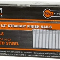 Flash Sale 😍 Freeman SF16-25 2-1/2-Inch By 16 Gauge Straight Finish Nail, 1000 Per Box 🎁 -Air Powered Tools Sales 41PvafczaL. AC