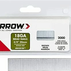 Deals ๐ BN1810CS 18-Gauge Steel Brad Nails For Molding, Cabinets, Framing, Trim, And Finishing, Safe To Use With Electric Or Battery Powered Nailers, Steel, 5/8 Inch, 1000 Pack ๐ 20 Deals ๐ BN1810CS 18-Gauge Steel Brad Nails For Molding, Cabinets, Framing, Trim, And Finishing, Safe To Use With Electric Or Battery Powered Nailers, Steel, 5/8 Inch, 1000 Pack ๐ -Air Powered Tools Sales 41TBezthi0L. AC