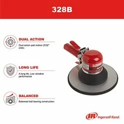 Wholesale ✨ 328B 8” Air Geared Orbital Sander, Heavy Duty, Dual Action Pad, Low Vibration, Swirl Free Finish, 825 Free Speed RPM 😀 -Air Powered Tools Sales 41Ttx4bzV3L