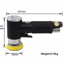 Hot Sale 🤩 2" And 3" Random Orbital Air Mini Sander, Pneumatic Sander For Auto Sanding Tools, 15,000 RPM Air Angle Sander, Pneumatic Angle Sander,Dual Action Polisher 🎉 -Air Powered Tools Sales 41YIp2VrSuL