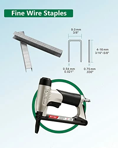 Deals 👏 Meite 22G71S14 22 Gauge 71 Series 3/8-Inch Crown Or C-Crown 1/4-Inch Leg Length Galvanized Fine Wire Staples(10020pcs/Box) 😍 3 Deals 👏 Meite 22G71S14 22 Gauge 71 Series 3/8-Inch Crown Or C-Crown 1/4-Inch Leg Length Galvanized Fine Wire Staples(10020pcs/Box) 😍 - Image 3