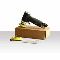 Best Pirce ✔️ Mini Air Sander, ZFE 1/2/3 Inch Random Orbital Air Sander, Mini Pneumatic Sander For Auto Body Work, High Speed Air Powered Sanders & Polisher With 15 Polishing Pads Buffing Pads,18 Sandpapers ⭐ -Air Powered Tools Sales 41bem2YgFlL
