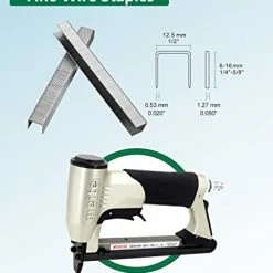 Best Sale ⭐ 20 Gauge 50 Series 1/2-Inch Crown By Leg Length 3/8-Inch Galvanized Fine Wire Staples(5000pcs/Box) (1-Box Pack) ⌛ 13 Best Sale ⭐ 20 Gauge 50 Series 1/2-Inch Crown By Leg Length 3/8-Inch Galvanized Fine Wire Staples(5000pcs/Box) (1-Box Pack) ⌛ -Air Powered Tools Sales 41edxYzEi2L