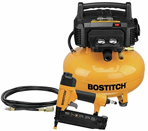 Brand new ๐ OSTITCH Air Compressor Combo Kit With Brad Nailer, 1-Tool (BTFP1KIT) ๐ 1 Brand new ๐ OSTITCH Air Compressor Combo Kit With Brad Nailer, 1-Tool (BTFP1KIT) ๐