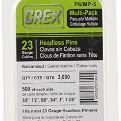 Wholesale 😀 P6/MP-3 23 Gauge Multi-Pack Headless Pins (3,000 Per Box) Limited Edition 💯 -Air Powered Tools Sales 41hPIUINQML