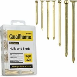 Flash Sale 🔥 Hardware Nail Assortment Kit, Includes Finish, Wire, Common, Brad And Picture Hanging Nails 😍 -Air Powered Tools Sales 41kFvBE7YmS. AC