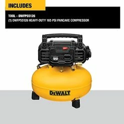 Budget 🥰 Pancake Air Compressor, 6 Gallon, 165 PSI (DWFP55126) 🧨 -Air Powered Tools Sales 41qqOqLHbsL