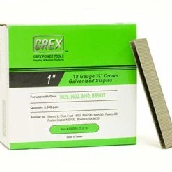 Cheapest 🎉 Rex GNS18-25 (L13) 1 In. 18 Ga 1/4 In. Wide Crown Staples, Galvanized, 5M 😍