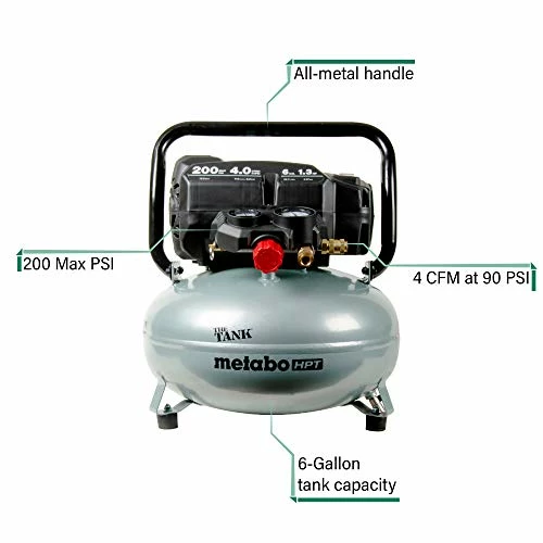 Buy π Air Compressor | THE TANKβ’ | 200 PSI | 6 Gallon | Pancake | EC914S β¨ 2 Buy π Air Compressor | THE TANKβ’ | 200 PSI | 6 Gallon | Pancake | EC914S β¨ - Image 2