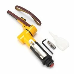 Best reviews of 😀 3/8''x 13'' Air Belt Sander With 2 Belts（10mmx330mm） ⭐