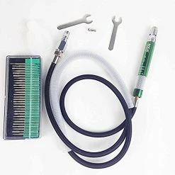 New 👍 1/8'' Air Micro Grinder 70000 RPM With 30 3mm Diamond Grinding Needles Air Micro Pencil Type 🥰 -Air Powered Tools Sales 512DTREGhDL