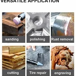 New βοΈ Ir Die Grinder Kits, Autolock Pneumatic Die Grinder Set With 1/4", 1/8" Collets And 10-Pieces Grinder Stone Se π 8 New βοΈ Ir Die Grinder Kits, Autolock Pneumatic Die Grinder Set With 1/4", 1/8" Collets And 10-Pieces Grinder Stone Se π -Air Powered Tools Sales 513LHd3nVpL