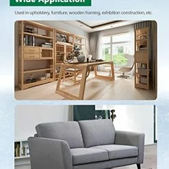 Budget ⌛ 18 Gauge K Series Or 90 Series 1/4-Inch Crown By Leg Length 1/2-Inch To 1-1/2-Inch Galvanized Fine Wire Staples Upholstery Staples (4000pcs/Box) (1-1/2-Inch(Box)) 💯 -Air Powered Tools Sales 513iShI9ivL