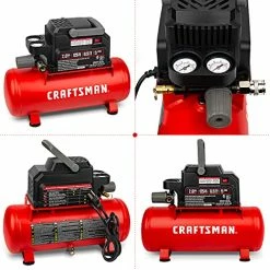 Flash Sale 🔥 Air Compressor, 2 Gallon Portable Air Compressor, Hot 🐶 Dog Tank, 1/3 HP Oil-Free Max 125 PSI Pressure, 0.7 CFM@40 PSI, 0.5 CFM@90 PSI, Model: CMXECXA0200243 , Red 🌟 6 Flash Sale 🔥 Air Compressor, 2 Gallon Portable Air Compressor, Hot 🐶 Dog Tank, 1/3 HP Oil-Free Max 125 PSI Pressure, 0.7 CFM@40 PSI, 0.5 CFM@90 PSI, Model: CMXECXA0200243 , Red 🌟 -Air Powered Tools Sales 51AJRQkNixS