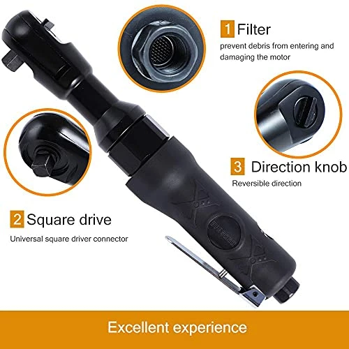 Promo π 3/8 Air Ratchet, 3/8-Inch Pneumatic Torque π§ Wrench, 3/8β Drive π₯° 4 Promo π 3/8 Air Ratchet, 3/8-Inch Pneumatic Torque π§ Wrench, 3/8β Drive π₯° - Image 4