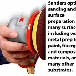 Discount ❤️ 3M Elite Non-Vacuum Random Orbital Sander, 28497, 5 In, 3/16 In Orbit, 1 Per Case 😀 -Air Powered Tools Sales 51E9jLbsw9L