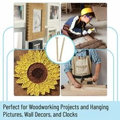 Promo 🎁 Mr. Pen- Nail Assortment Kit, 600 Pcs, 4 Sizes, Gold, Small Nails, Nails For Hanging Pictures, Finishing Nails, Wall Nails For Hanging, Pin Nails, Hardware Nails, Assorted Nails, Galvanized Nails 🧨 -Air Powered Tools Sales 51FcQ1XbYzL