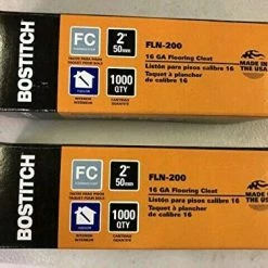 Discount โค๏ธ 2 PACK BOSTITCH FLN-200 2-Inch Flooring L-Nail, 1000-Per Box โญ