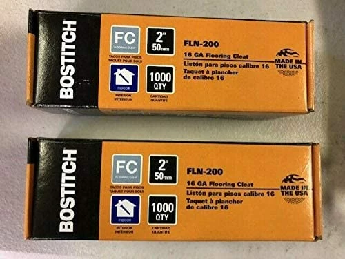 Discount ❤️ 2 PACK BOSTITCH FLN-200 2-Inch Flooring L-Nail, 1000-Per Box ⭐ 4 Discount ❤️ 2 PACK BOSTITCH FLN-200 2-Inch Flooring L-Nail, 1000-Per Box ⭐ - Image 4