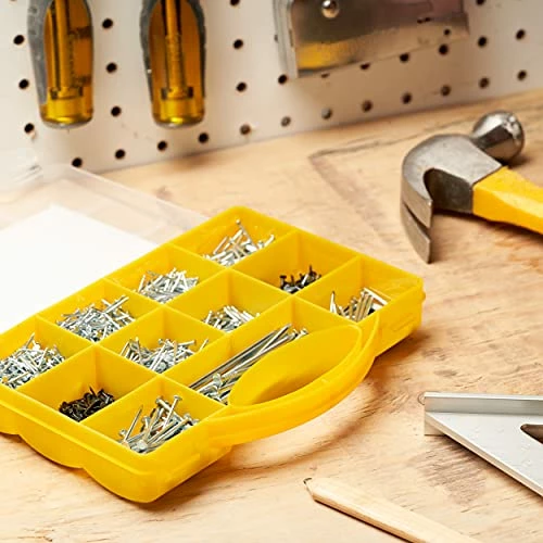 Deals π Top Quality Nail Assortment Kit β Over A 1800 Multipurpose Hardware Nails - 11 Different Sizes β Non Bendable & Sturdy - Compact Organized Box π 2 Deals π Top Quality Nail Assortment Kit β Over A 1800 Multipurpose Hardware Nails - 11 Different Sizes β Non Bendable & Sturdy - Compact Organized Box π - Image 2