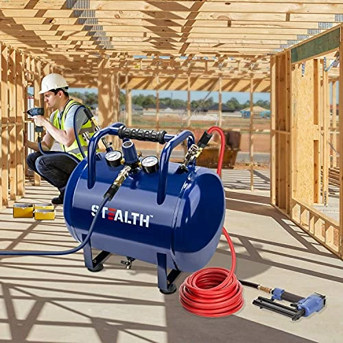 Buy ๐ STEALTH Air Tank, 10 Gallon High Pressure Air Tank With Maximum 225Psi Pressure, Ideal For Inflation Jobs, Blue-Saa-110T โ 5 Buy ๐ STEALTH Air Tank, 10 Gallon High Pressure Air Tank With Maximum 225Psi Pressure, Ideal For Inflation Jobs, Blue-Saa-110T โ - Image 5