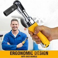 Hot Sale ✔️ Ir Ratchet 🔧 Wrench, 1/2-Inch Professional Pneumatic Ratchet 🔧 Wrenches By Autolock Yellow-1/2 🔔 -Air Powered Tools Sales 51MIex9SxQL
