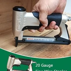 Budget 🛒 Meite 20GA 50Series 5012 1/2-Inch Crown By Leg Length 1/2-Inch Galvanized Fine Wire Staples(5000pcs/Box) (1-Box Pack) 🔥 -Air Powered Tools Sales 51QJofX0tRL