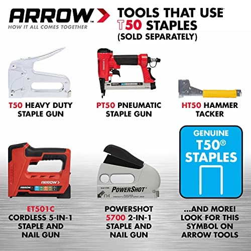 Best reviews of ๐ 508 Heavy Duty T50 1/2-Inch Staples For Upholstery, Construction, Furniture, Crafts, 1250-Pack ๐ฏ 2 Best reviews of ๐ 508 Heavy Duty T50 1/2-Inch Staples For Upholstery, Construction, Furniture, Crafts, 1250-Pack ๐ฏ - Image 2