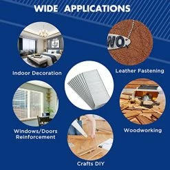 Hot Sale 😀 WORKPRO 18 Gauge Brad Nails, 2'',1-1/4'', 3/4'' 6000 Count Universal Brad Nails For Pneumatic, Electric Brad Nailer ⌛ -Air Powered Tools Sales 51WIcO2HgIL