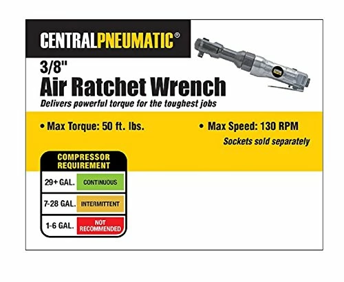 Discount 🎉 Item# 47214 3/8-Inch Power Air Ratchet 🔧 Wrench 💯 2 Discount 🎉 Item# 47214 3/8-Inch Power Air Ratchet 🔧 Wrench 💯 - Image 2