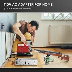 Wholesale 👏 PUMP CS2 Portable PCP Air Compressor, 4500Psi/30Mpa,Oil-Free,Powered By Car 12V DC Or Home 110V AC With Adapter (Included), Paintball/Scuba Tank Compressor Pump With Extra Moisture-Oil Separator ⌛ -Air Powered Tools Sales 51bBPUIfJKL