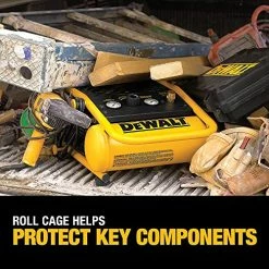 New ๐ Air Compressor, 135-PSI Max, 1 Gallon (D55140) , Yellow ๐ 6 New ๐ Air Compressor, 135-PSI Max, 1 Gallon (D55140) , Yellow ๐ -Air Powered Tools Sales 51dmKCQYfhL