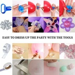 Promo 🥰 Balloons Pump Kit Electric Balloon Garland Arch Kit Air Blower Inflator For Party Decoration W/Ballons Tape Strip Rose Red 🔔 10 Promo 🥰 Balloons Pump Kit Electric Balloon Garland Arch Kit Air Blower Inflator For Party Decoration W/Ballons Tape Strip Rose Red 🔔 -Air Powered Tools Sales 51eRdtj53HL