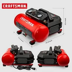 Coupon ๐ 1.5 Gallon 3/4 HP Portable Air Compressor, Max 135 PSI, 1.5 CFM@90psi, Oil Free Air Tank, Electric Air Tool, CMXECXA0200141A , Red ๐งจ 7 Coupon ๐ 1.5 Gallon 3/4 HP Portable Air Compressor, Max 135 PSI, 1.5 CFM@90psi, Oil Free Air Tank, Electric Air Tool, CMXECXA0200141A , Red ๐งจ -Air Powered Tools Sales 51glZRny7sS