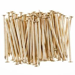 Promo 🎁 Mr. Pen- Nail Assortment Kit, 600 Pcs, 4 Sizes, Gold, Small Nails, Nails For Hanging Pictures, Finishing Nails, Wall Nails For Hanging, Pin Nails, Hardware Nails, Assorted Nails, Galvanized Nails 🧨 -Air Powered Tools Sales 51hbbvHQQzL