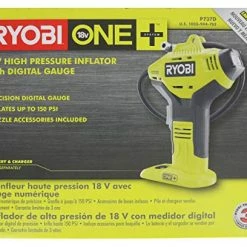 Hot Sale 😉 Yobi Portable Power Inflator For Tires [NEW DIGITAL GAUGE] [18-Volt] [Cordless] [ONE+ Battery System] [P737D] (Battery Not Included, Power Tool Only) 🎉 -Air Powered Tools Sales 51kh6PNS8gL