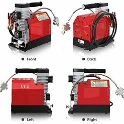 Wholesale 👏 PUMP CS2 Portable PCP Air Compressor, 4500Psi/30Mpa,Oil-Free,Powered By Car 12V DC Or Home 110V AC With Adapter (Included), Paintball/Scuba Tank Compressor Pump With Extra Moisture-Oil Separator ⌛ -Air Powered Tools Sales 51nnOcAkY0L